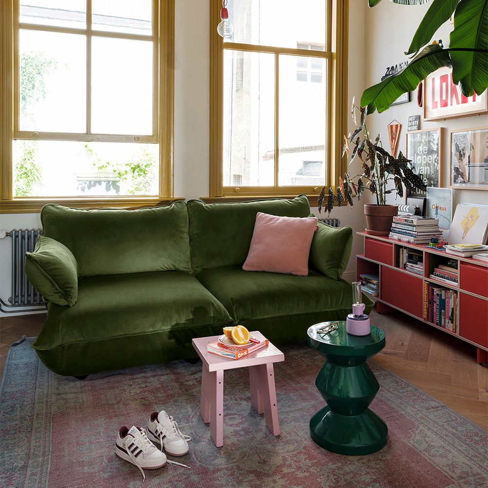 FATBOY canapé à 3 places SUMO SOFA MEDIUM VELVET
