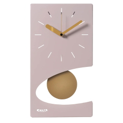 ARTI E MESTIERI horloge murale à pendule ECLIPSE
