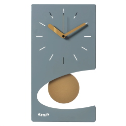 ARTI E MESTIERI horloge murale à pendule ECLIPSE