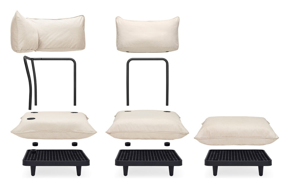 FATBOY canapé d'extérieur PALETTI SET LARGE