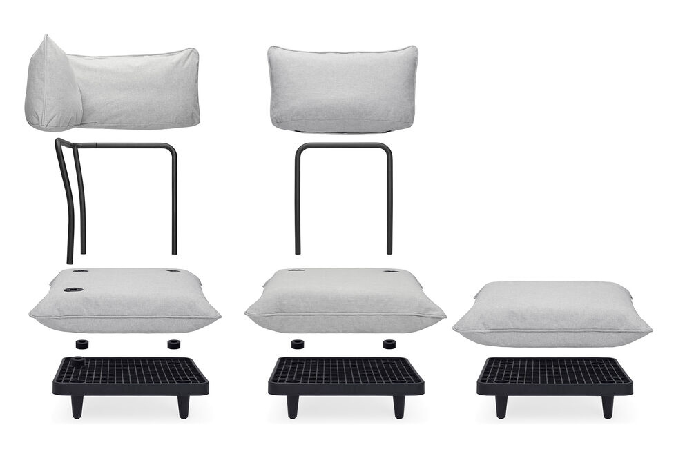 FATBOY canapé d'extérieur PALETTI SET MEDIUM