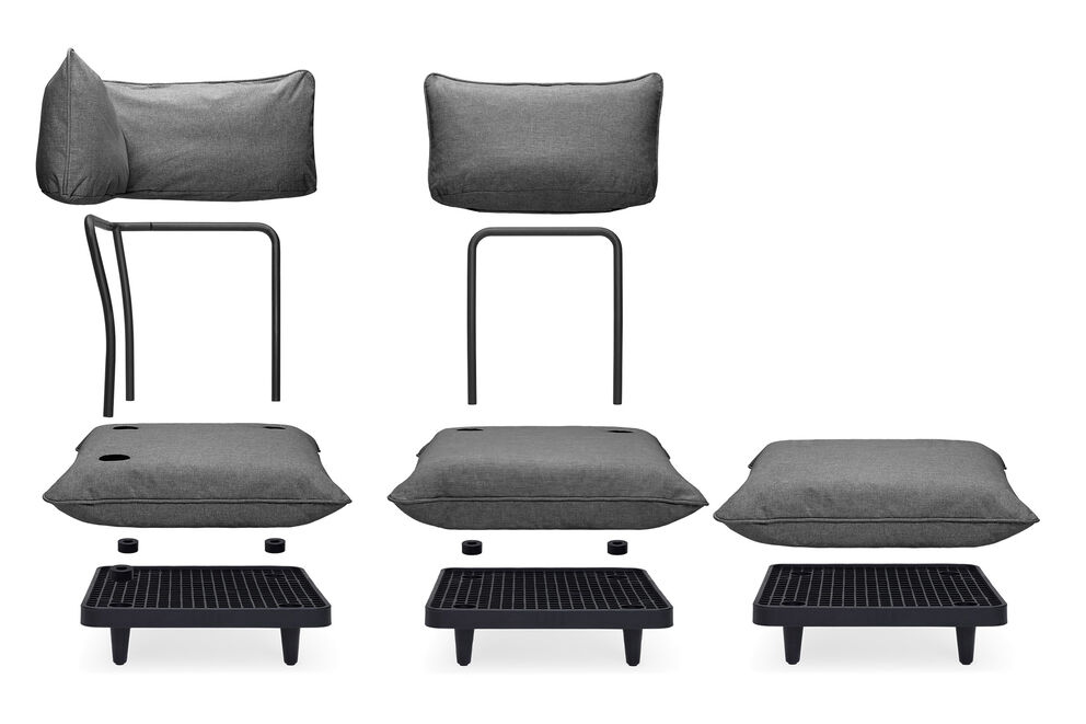 FATBOY canapé d'extérieur PALETTI SET MEDIUM