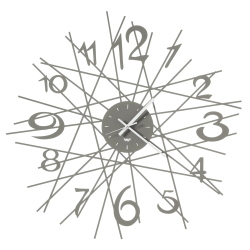 ARTI E MESTIERI horloge murale ZIG ZAG