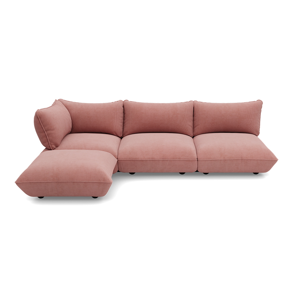 FATBOY canapé à 3 places SUMO CORNER SOFA LEFT CORD