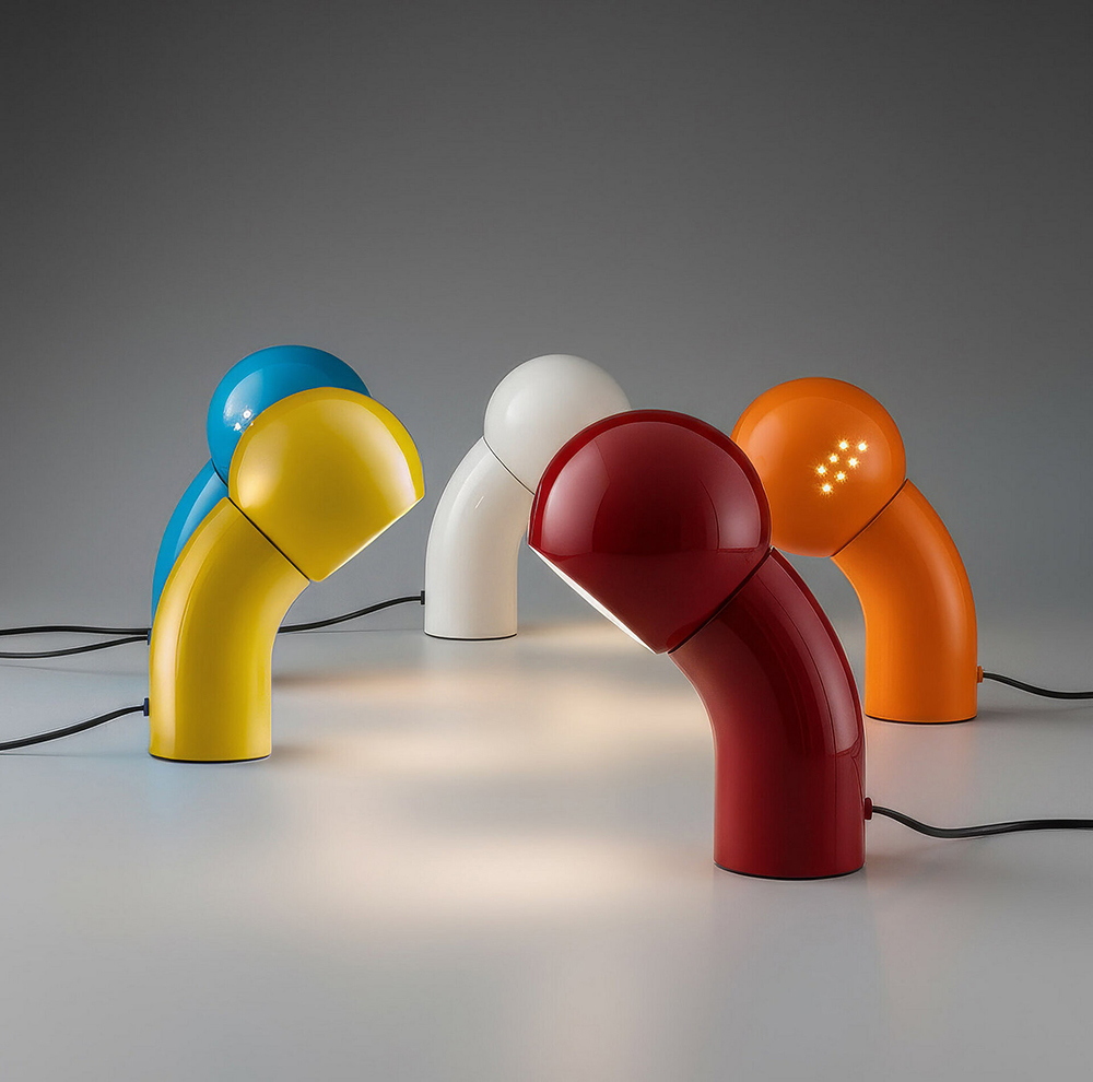 MARTINELLI LUCE lampe de table PALLINO
