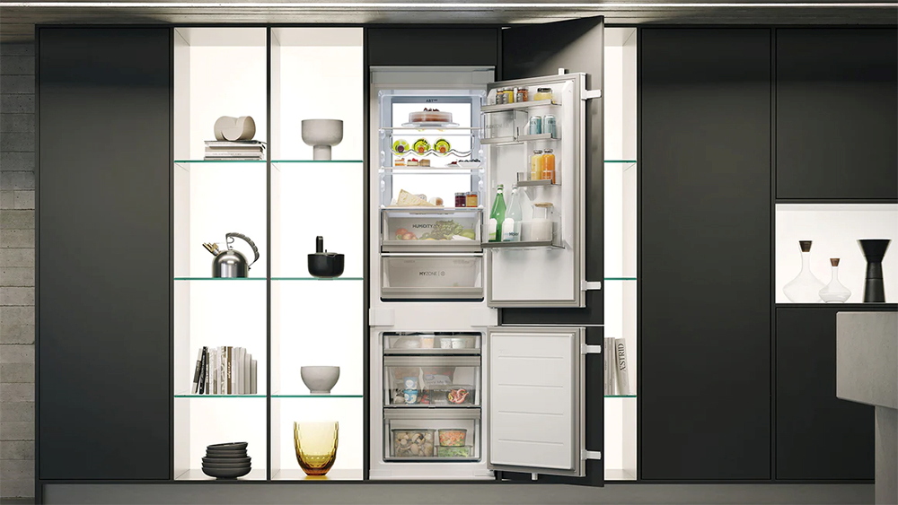 HAIER réfrigérateur combiné encastrable HBW7719C No Frost Classe C