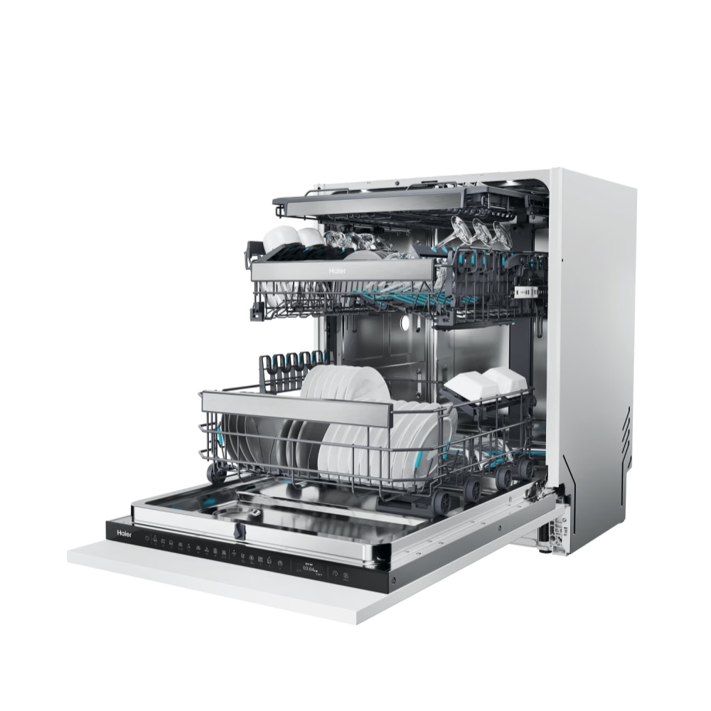 HAIER lave-vaisselle encastrable XS 63A4M4B, 16 couverts, classe A, 9 programmes