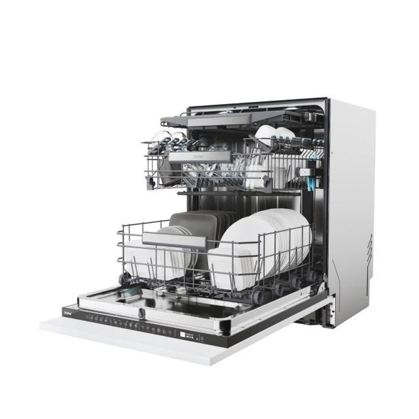 HAIER lave-vaisselle encastrable XS 4A4M4PB, 14 couverts, classe A, 10 programmes
