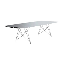 BD BARCELONA DESIGN table TABLE B STAINLESS STEEL LEGS