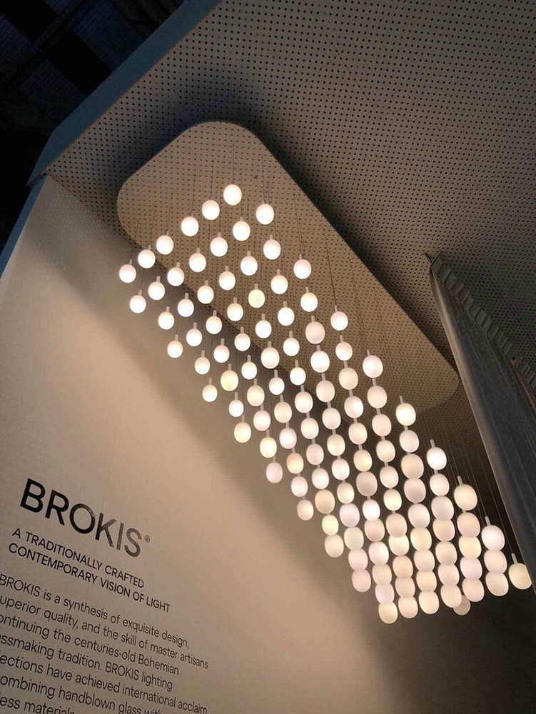 BROKIS lampe à suspension IVY SINGLE M