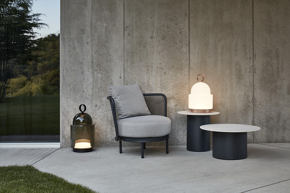 BROKIS lampe d'extérieur DOME NOMAD LARGE