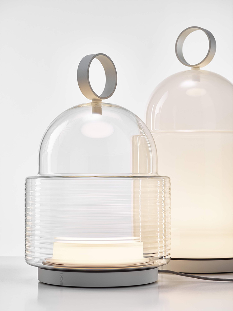 BROKIS lampadaire ou lampe de table DOME TABLE SMALL