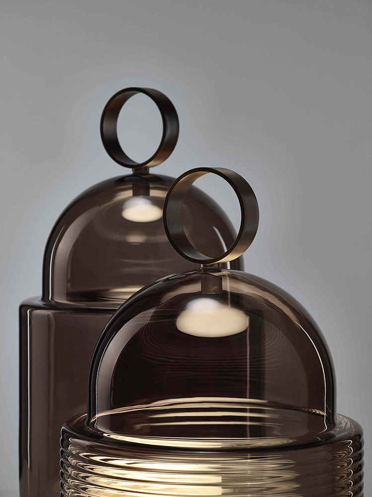 BROKIS lampadaire ou lampe de table DOME TABLE SMALL