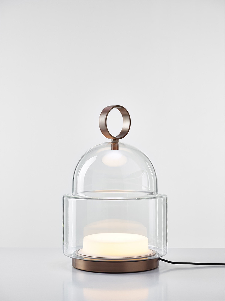BROKIS lampadaire ou lampe de table DOME TABLE SMALL