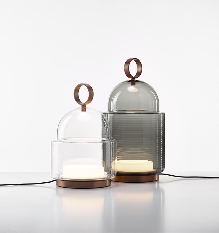 BROKIS lampadaire ou lampe de table DOME TABLE SMALL