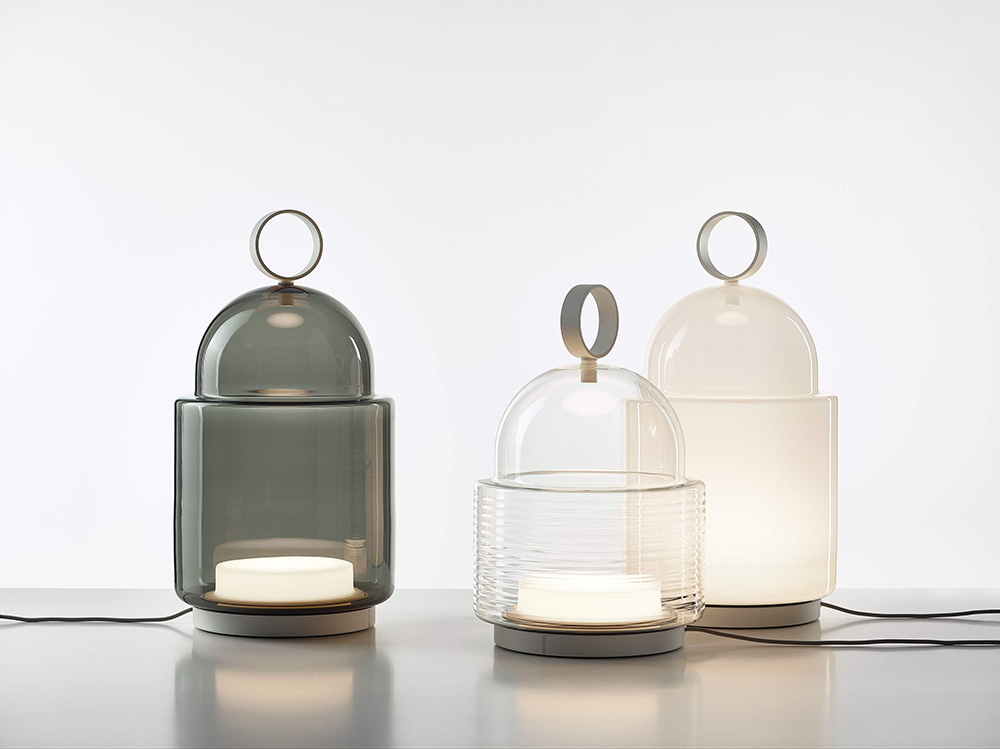 BROKIS lampadaire ou lampe de table DOME TABLE SMALL