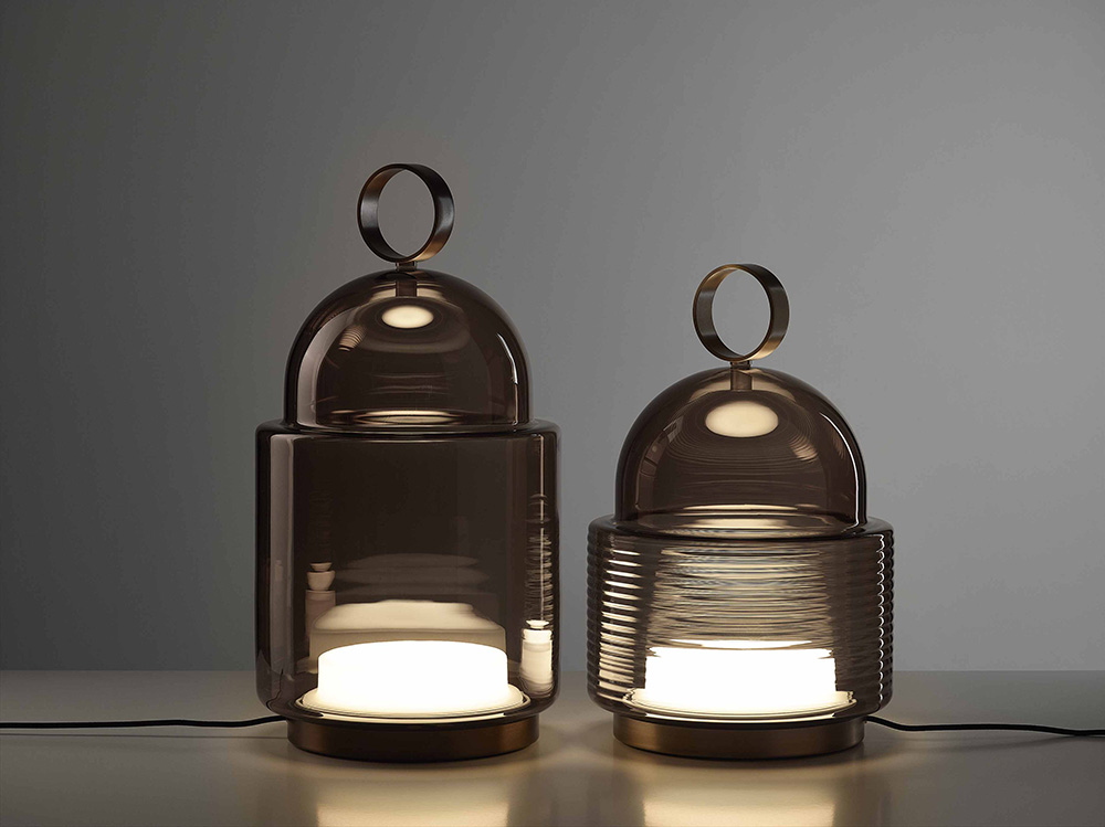 BROKIS lampadaire ou lampe de table DOME TABLE SMALL