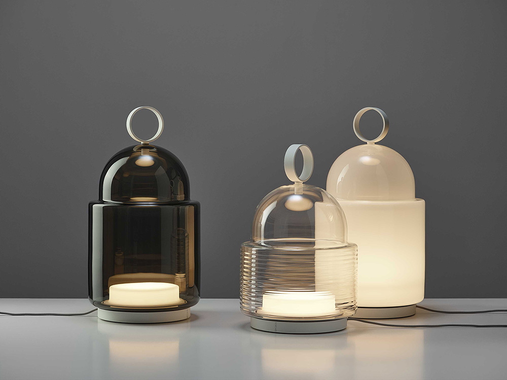 BROKIS lampadaire ou lampe de table DOME TABLE SMALL