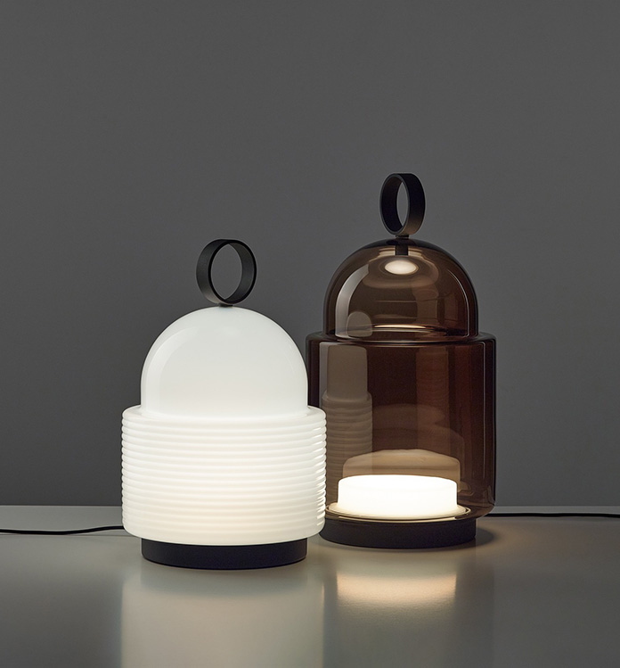 BROKIS lampadaire ou lampe de table DOME TABLE SMALL