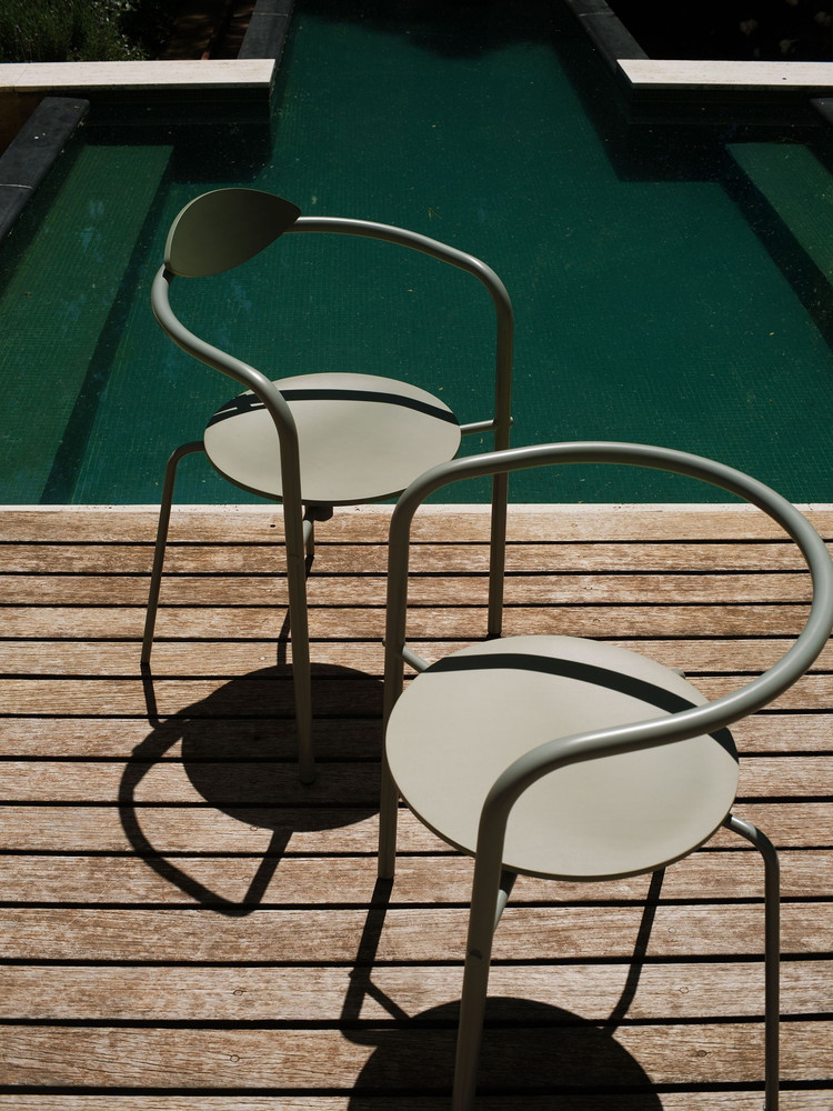 BD BARCELONA DESIGN lot de 2 chaises SIMPLEX