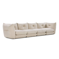 KNOLL canapé à 4 places PILLO en tissu Cat. A