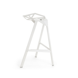 MAGIS set de 2 tabourets pour extérieur STOOL ONE H 74 cm
