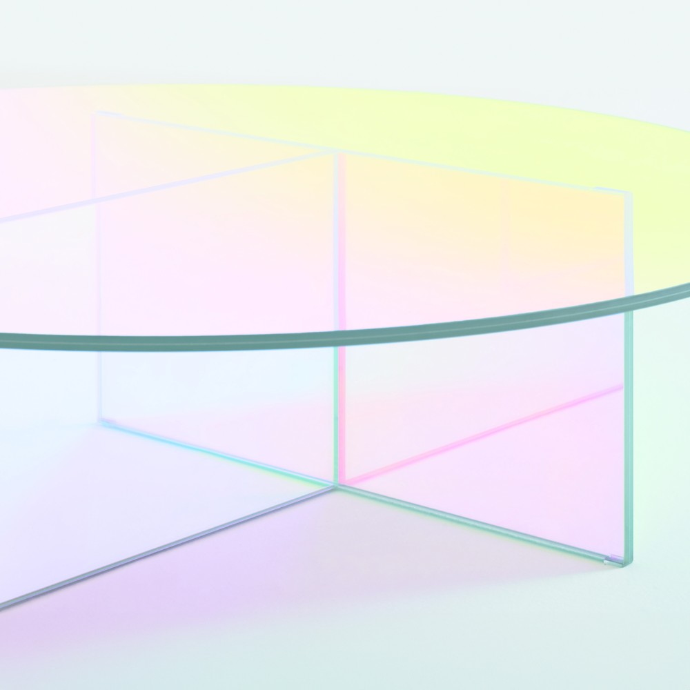 GLAS ITALIA table basse SHIMMER