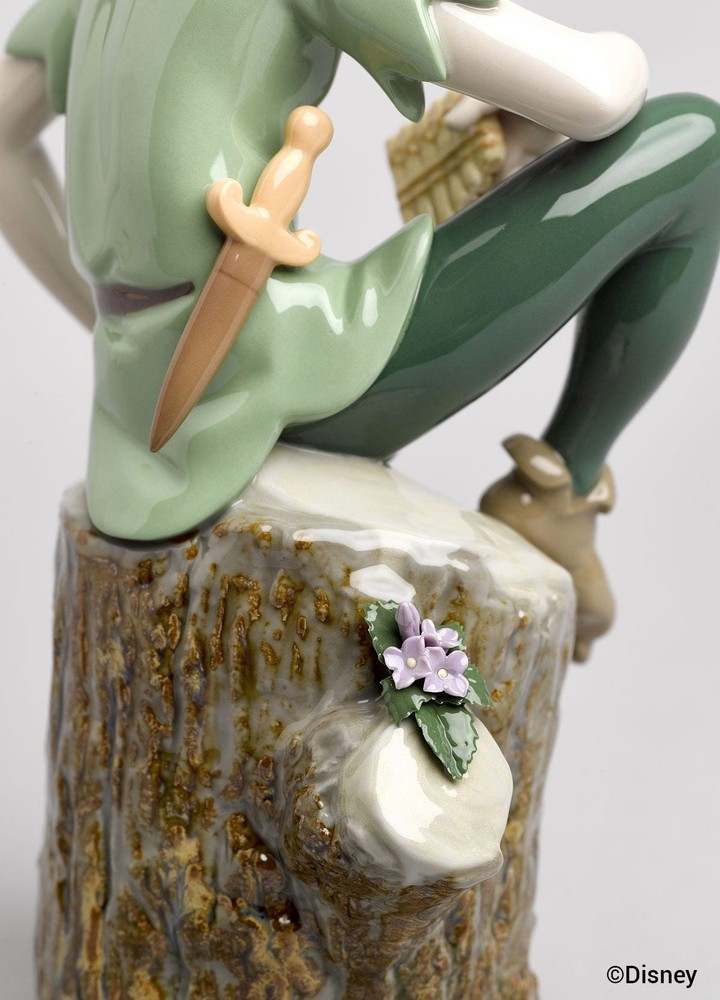 LLADRÓ objet décoratif PETER PAN Disney Collection
