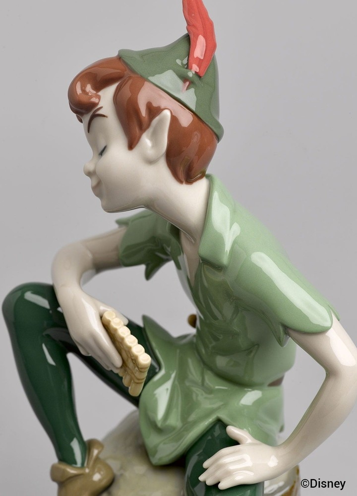 LLADRÓ objet décoratif PETER PAN Disney Collection