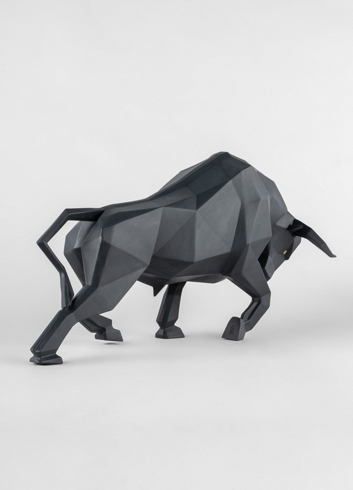 LLADRÓ objet décoratif TAUREAU