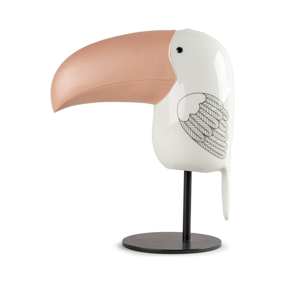 LLADRÓ objet décoratif FACE 2 FACE - TOUCAN