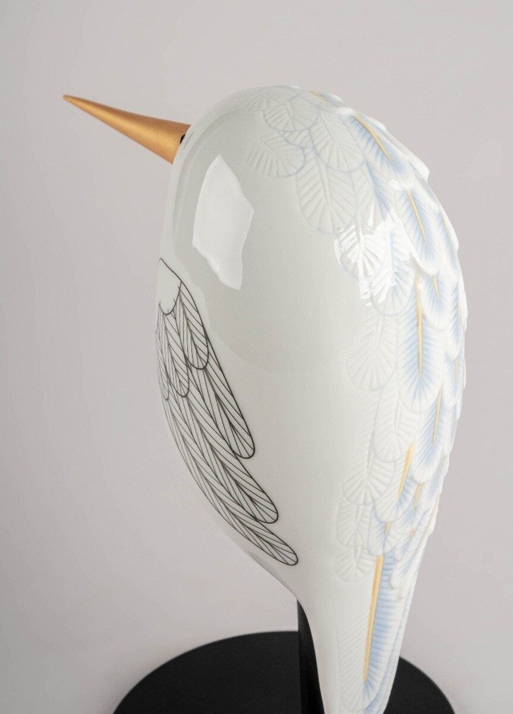 LLADRÓ objet décoratif FACE 2 FACE - COLIBRI