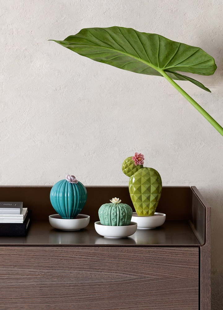 LLADRÓ diffuseur de parfum OPUNTIA CACTUS