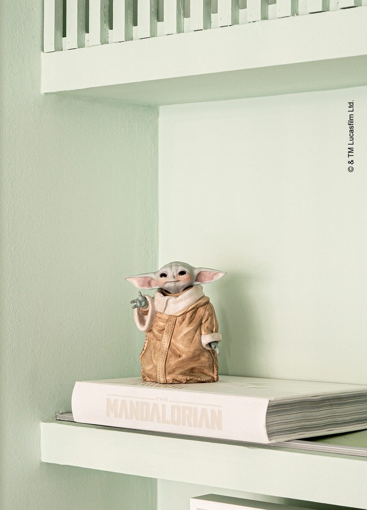 LLADRÓ objet décoratif GROGU Star Wars Collection