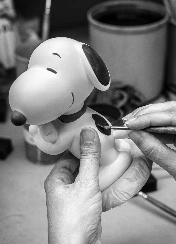 LLADRÓ objet décoratif SNOOPY Peanuts Collection