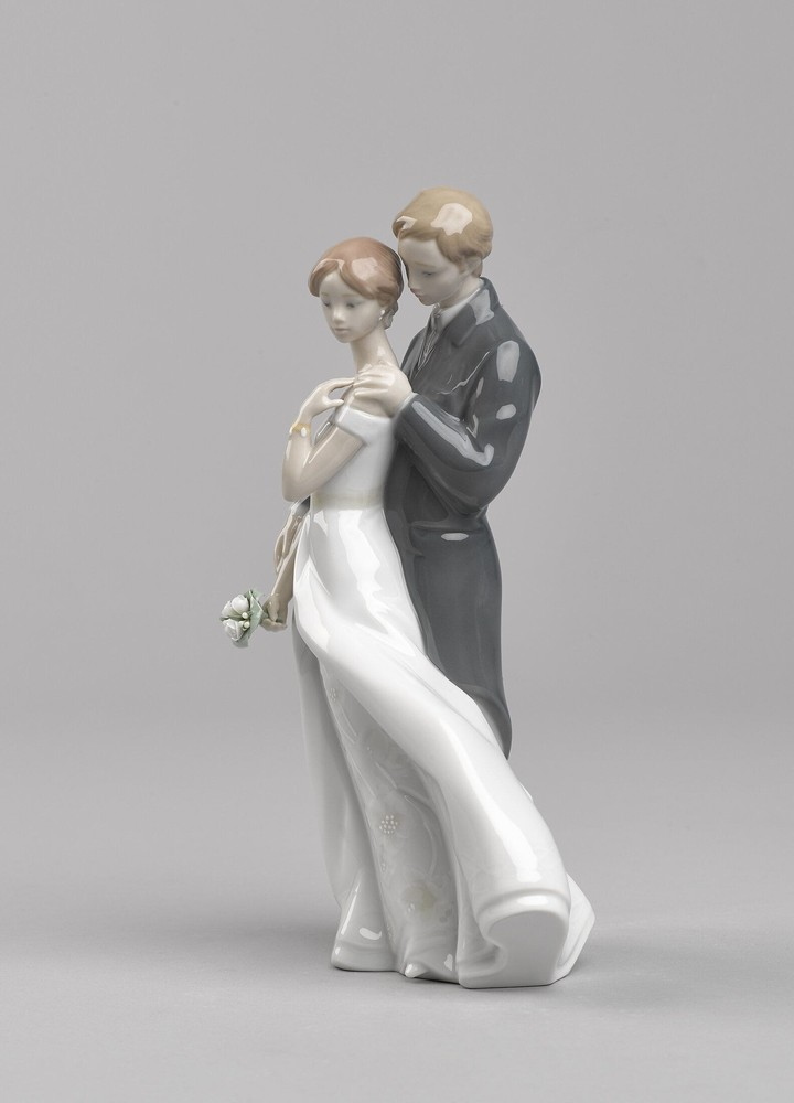 LLADRÓ objet décoratif AMOUR ÉTERNEL