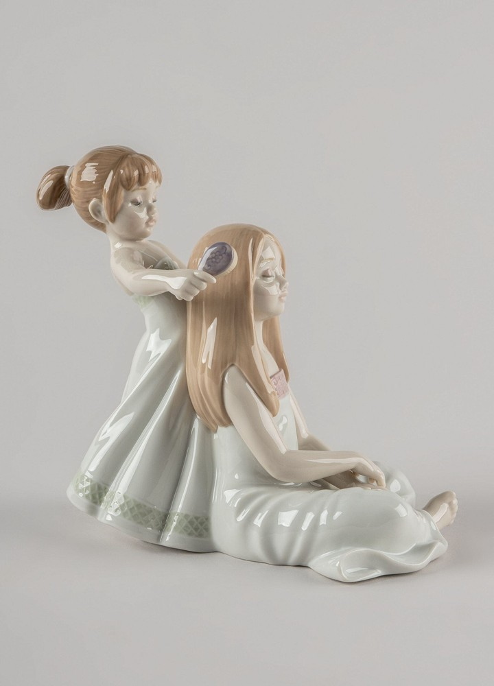LLADRÓ objet décoratif JE TE PEIGNE