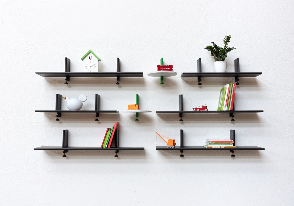 MAGIS étagère avec pinces SPIKE The Wild Bunch 120 × 25 cm
