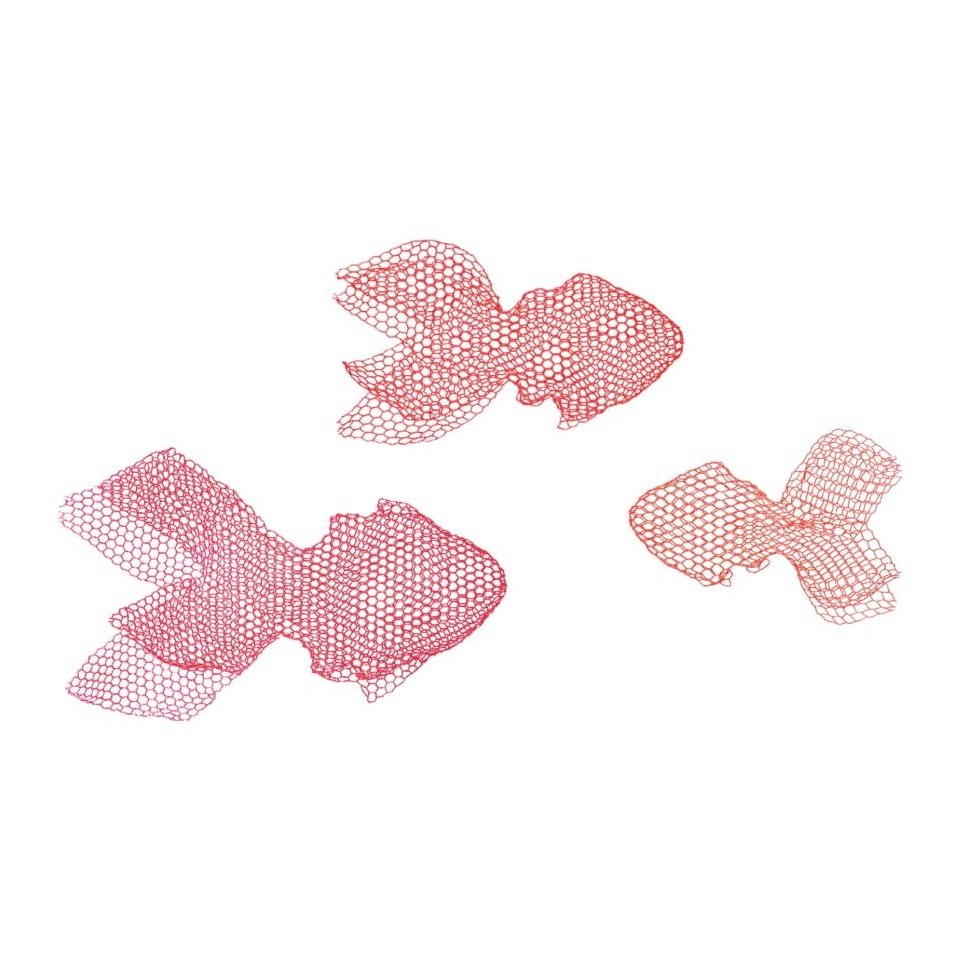 MAGIS sculpture suspendue FISH