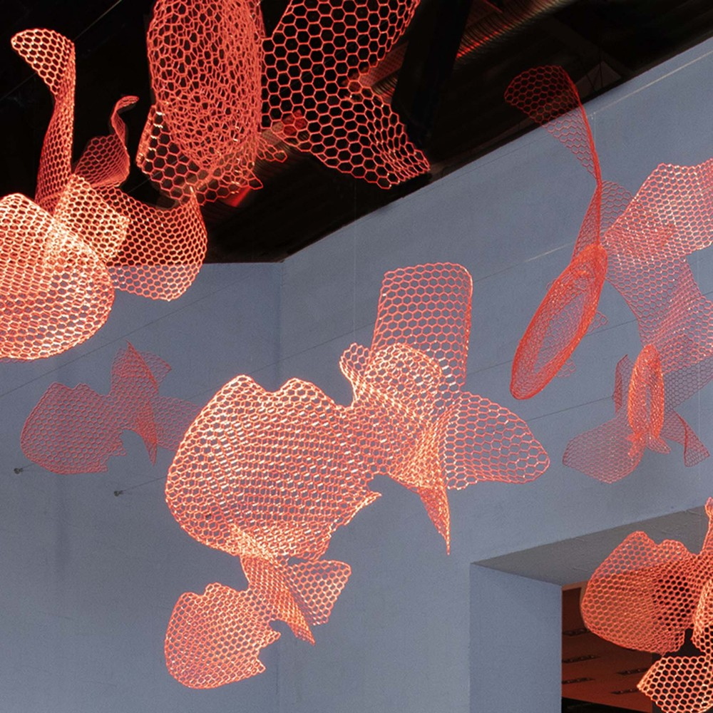 MAGIS sculpture suspendue FISH