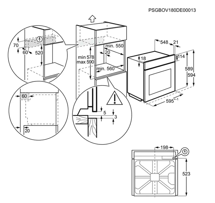 AEG forno