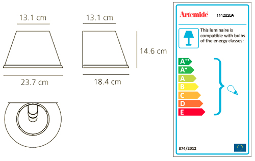 ARTEMIDE CHOOSE WALL IP 23