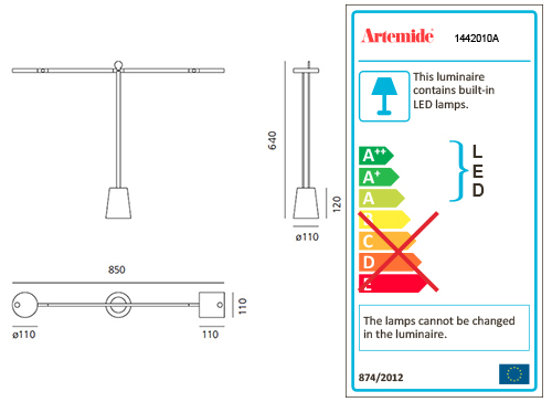 ARTEMIDE EQUILIBRIST