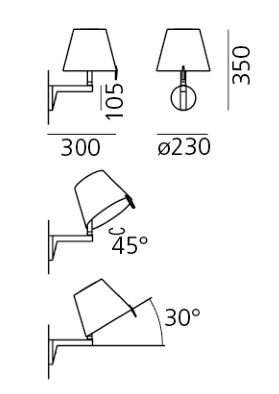 ARTEMIDE MELAMPO WALL