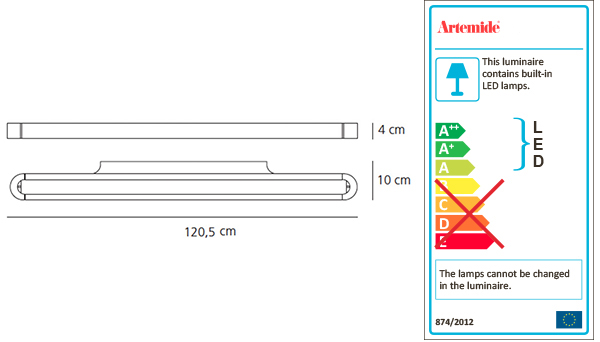 ARTEMIDE TALO 120