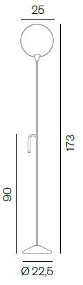 BD BARCELONA DESIGN miroir porte-bougie BATON