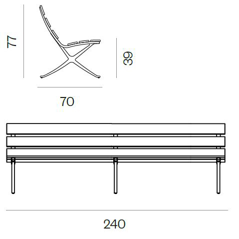BD Barcelona Design table b desk