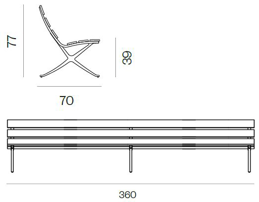 BD Barcelona Design table b desk