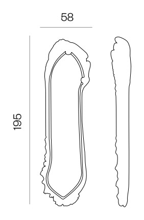 BD BARCELONA DESIGN miroir CALVET