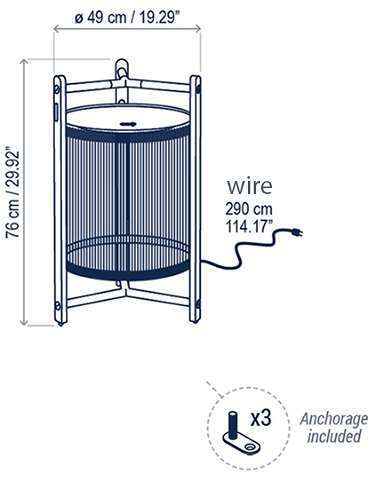 BOVER KANDO P/76 OUTDOOR